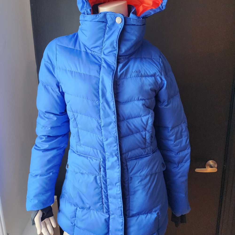 Lole Blue Puffer Jacket
